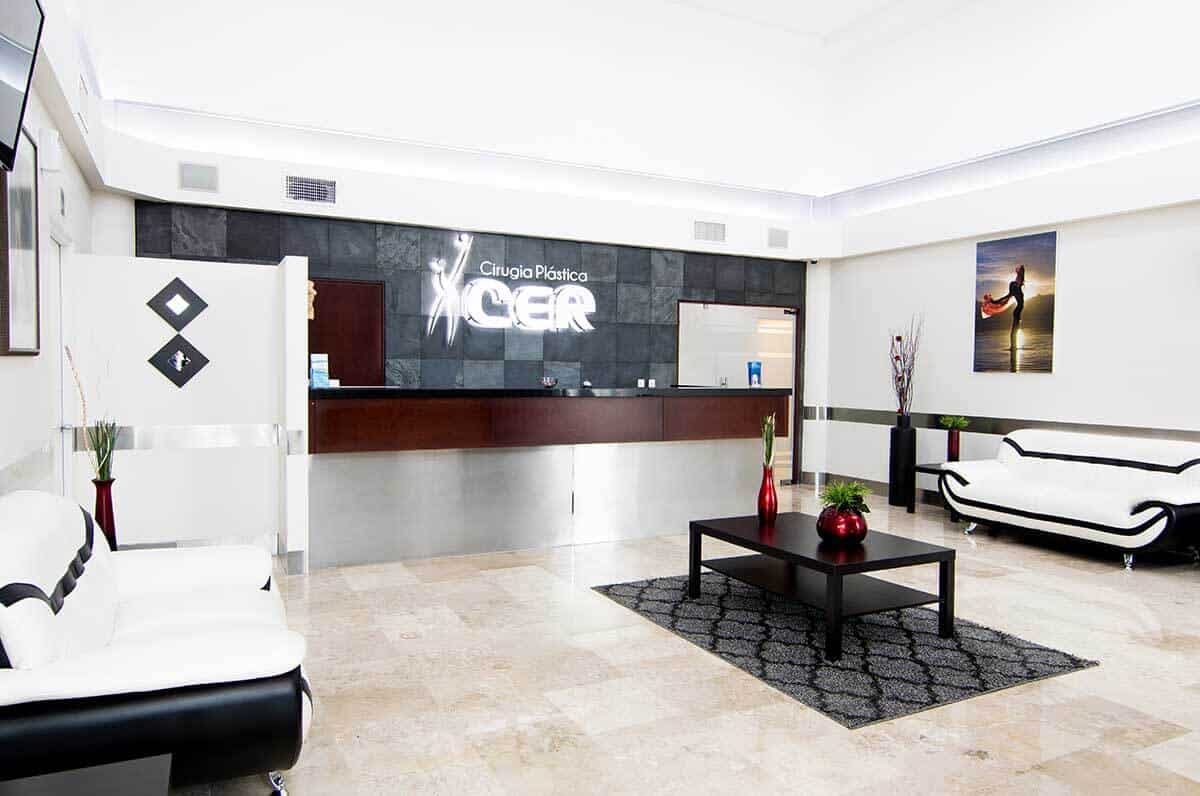 Plastic surgeon consultation room