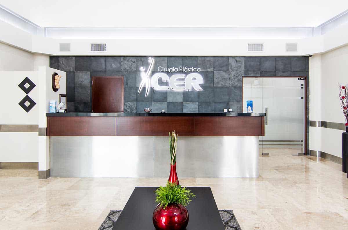 Plastic surgery hospital consultation room