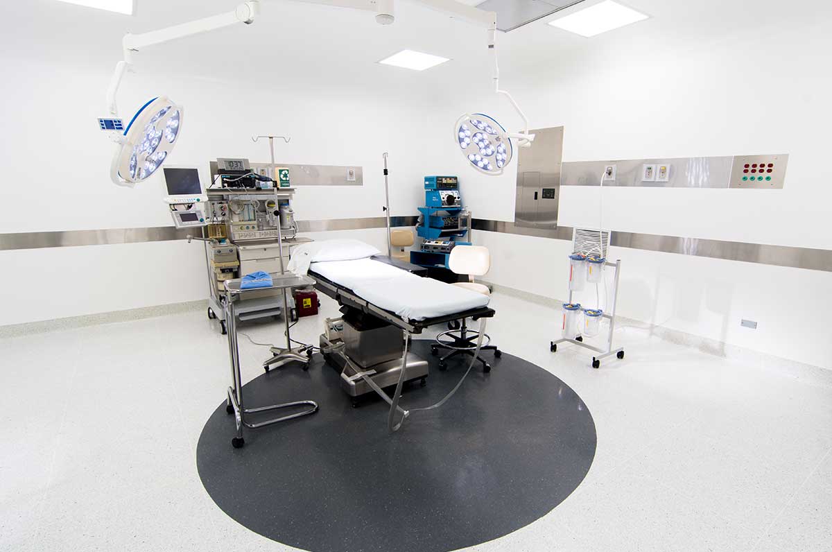 Plastic surgery room